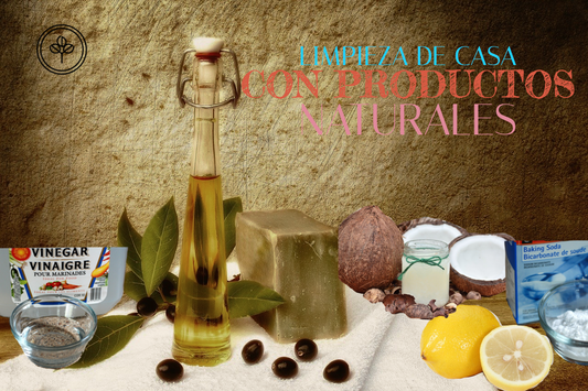 Limpieza de casa con productos sin tóxicos
